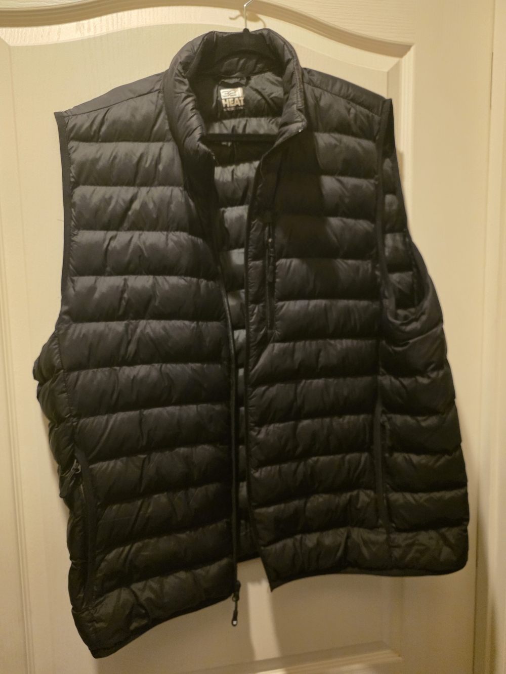 32 Degrees Men's Black Light Quilted Puffer Vest